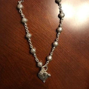 Brighton heart toggle necklace